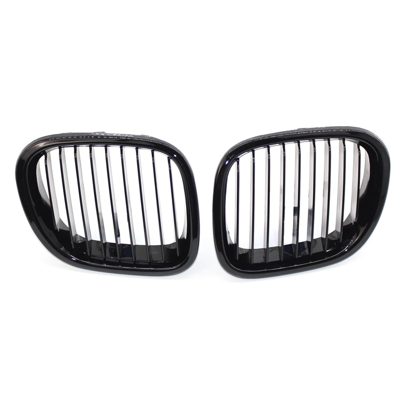 NEGRO Frontgrill, passend for Z3 E36 1996–2002, 51138397504, 51138397503, glänzend schwarzer Kühlergrill Frontstoßstangengitter von NEGRO