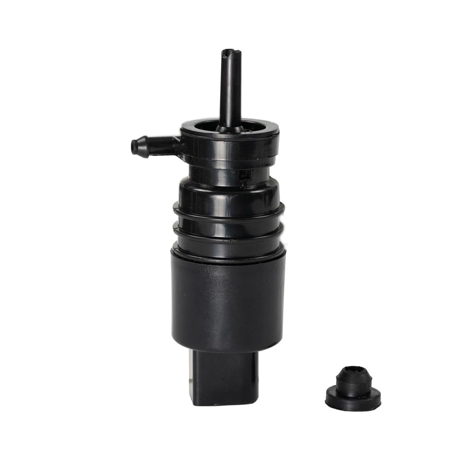 NEGRO Frontscheibe Scheibenwischer Waschmaschine Pumpenmotor mit Tülle passend for BMW E36 E46 323is 330i 328i 328is 1997–2007 Scheibenwaschanlage von NEGRO