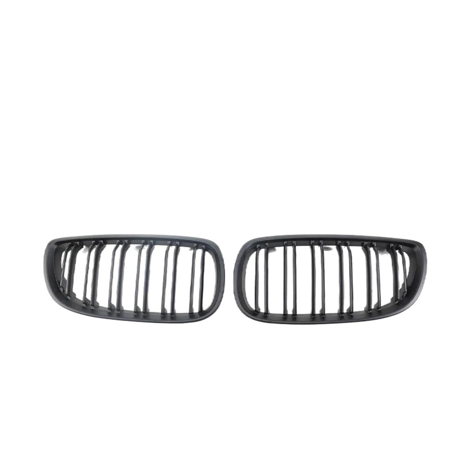 NEGRO Frontstoßstangengrill, passend for E92 E93 M3 2006–2009, Dual-Line-Grill, Auto-Styling, Renngitter, Ersatzteil Frontstoßstangengitter(Dual Matte Black) von NEGRO