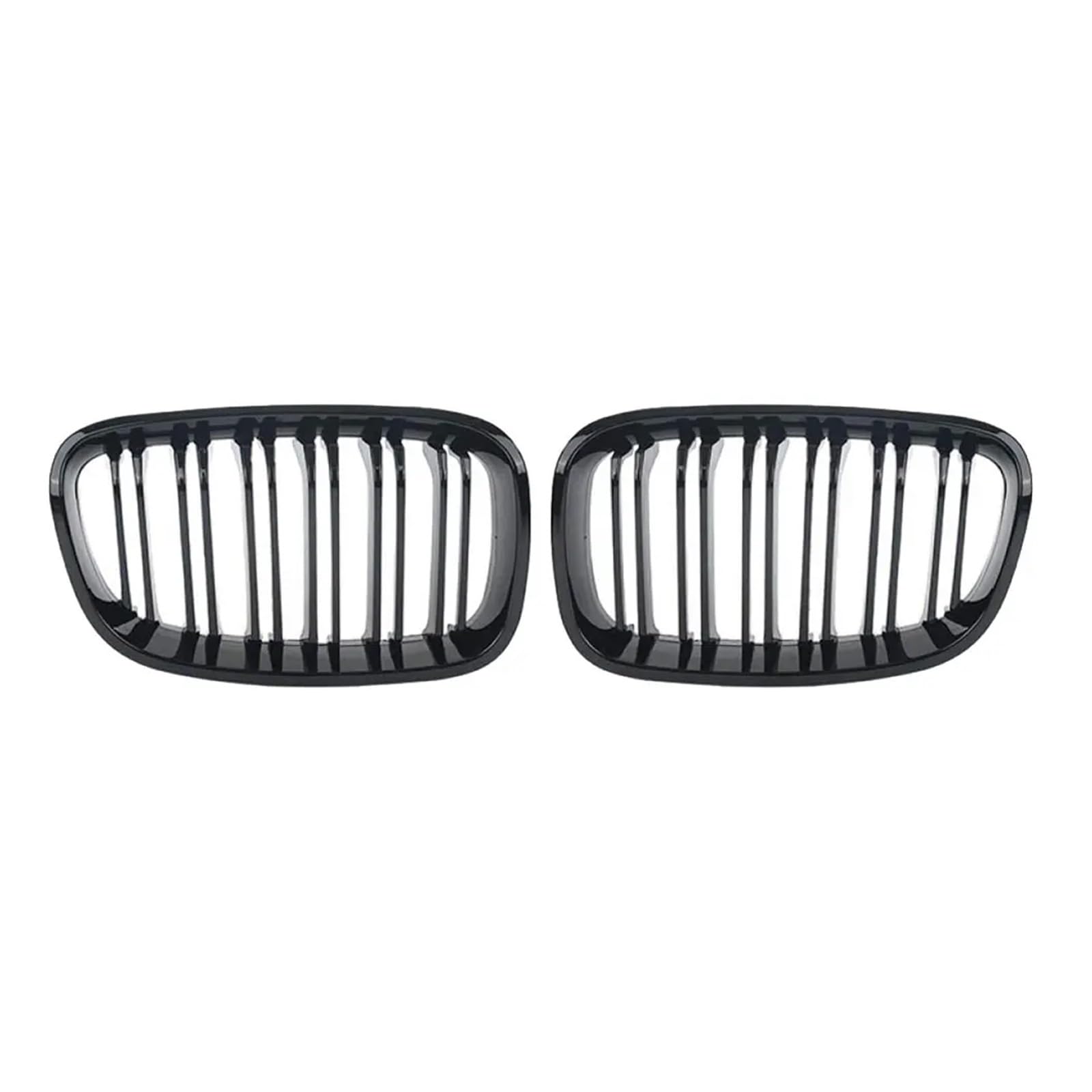 NEGRO Frontstoßstangengrill, passend for Motorhaubengrills der 1er-Serie F20 F21 125i 118i 116I 125B 2010–2014 Frontstoßstangengitter(Gloss black) von NEGRO