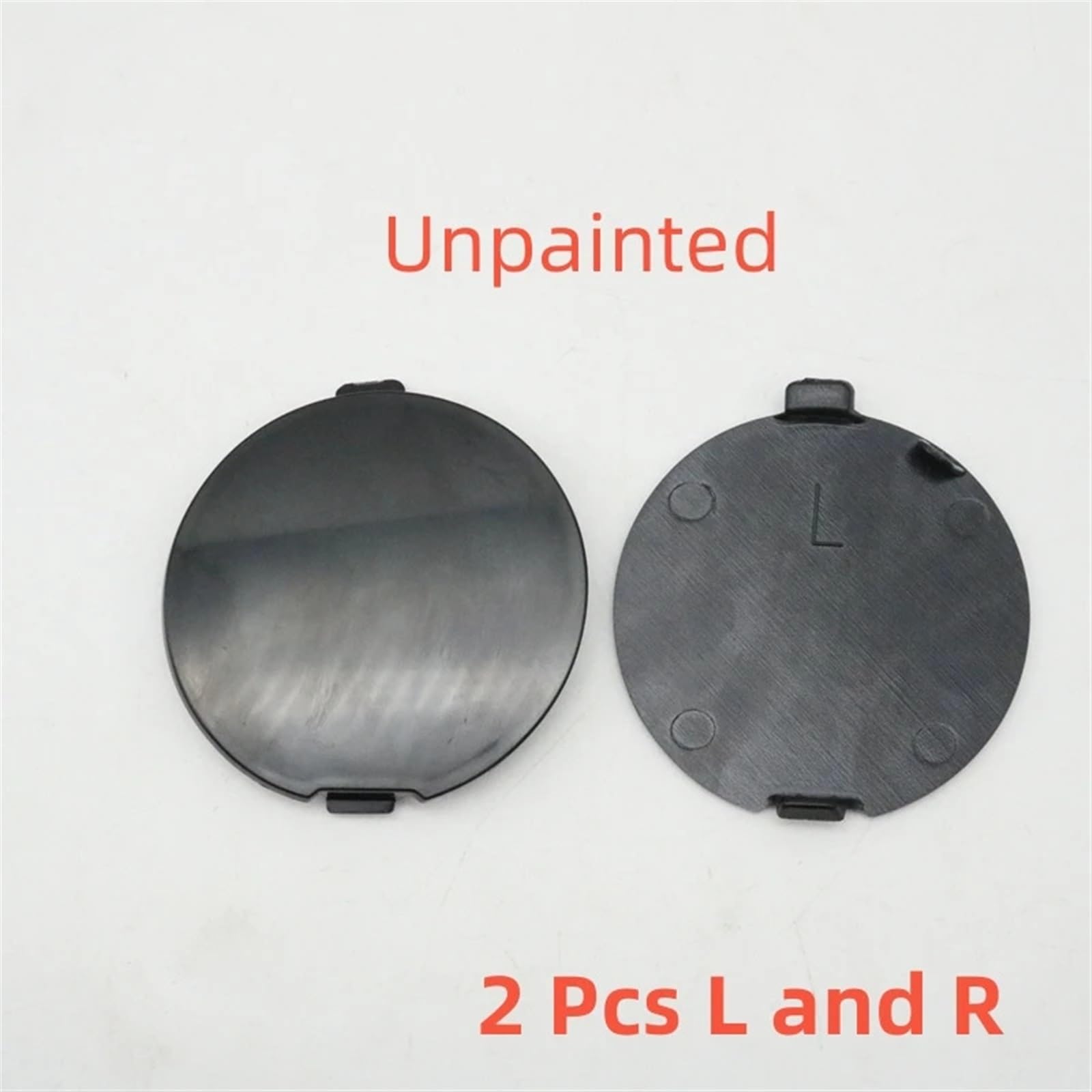 NEGRO Vordere Stoßstangenabdeckung, Abschlepphaken, Loch-Zierkappe, passend for Mazda, CX3 CX-3 2014–2021, DK8A50A12ABB Abschleppöse für Frontstoßstange(L and R unpainted) von NEGRO