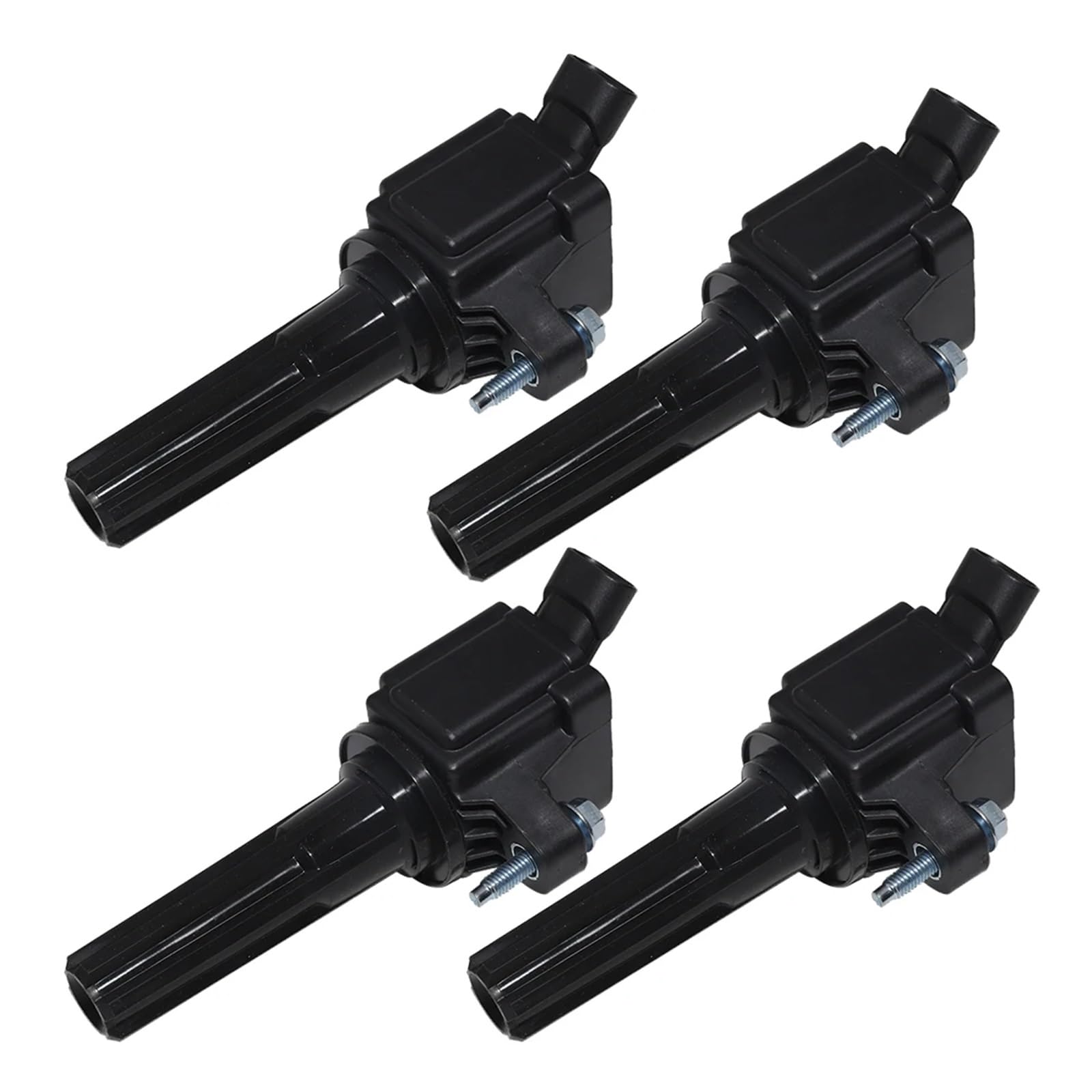 NEGRO Zündspule Auto Auto Funkenspule Fit for BUICK RAINIER 2006-2007 CHEVROLET TRAILBLAZER 09-06 GMC ENVOY L6-4.2L 12619472 12496547 Zündspule(4pcs) von NEGRO