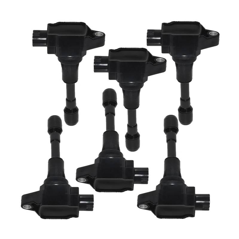 NEGRO Zündspule Auto Funkenspule Passend for NISSAN GT-R 17-09 V6-3.8L 22448JF00A 22448JF00B UF638 Zündspule(6pcs) von NEGRO