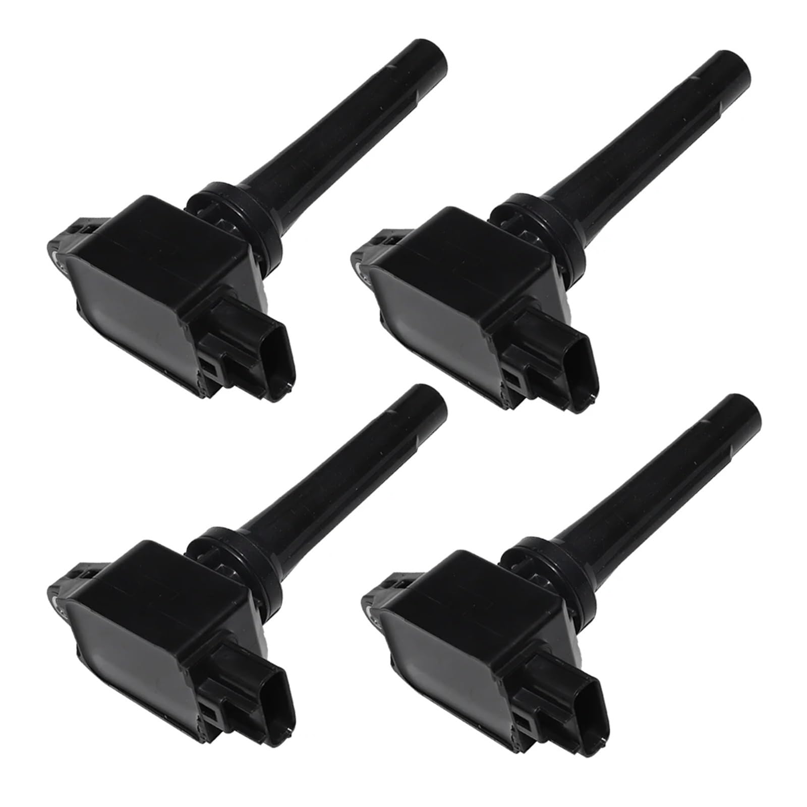 NEGRO Zündspule Auto Motorteile Zubehör Professionelle Passform for MAZDA CX-3 5 6 L4-2.0L 2016 2 DL DJ PE0118100A PE2018100A UF656 Zündspule(4pcs) von NEGRO