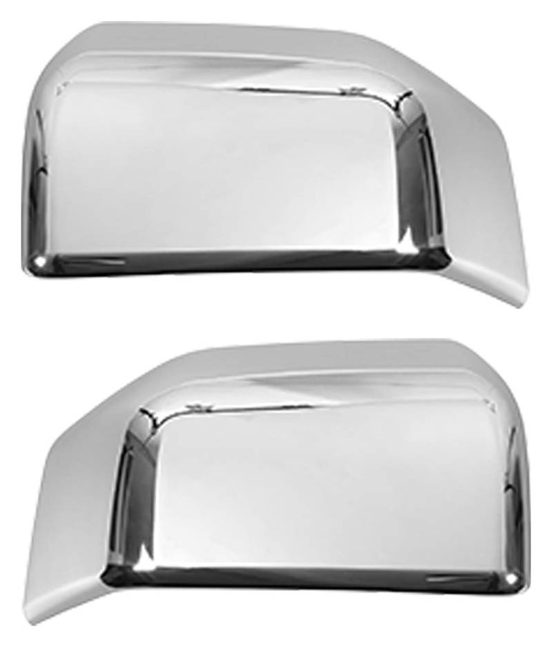 Für F&ord F150 F-150 2015–2020 Chrom-Tür-Rückspiegel-Abdeckkappe Gehäuse Auto-Rückspiegelkappe Auto Tür Spiegelkappen(Left and Right) von NEIGHBOBHOOD