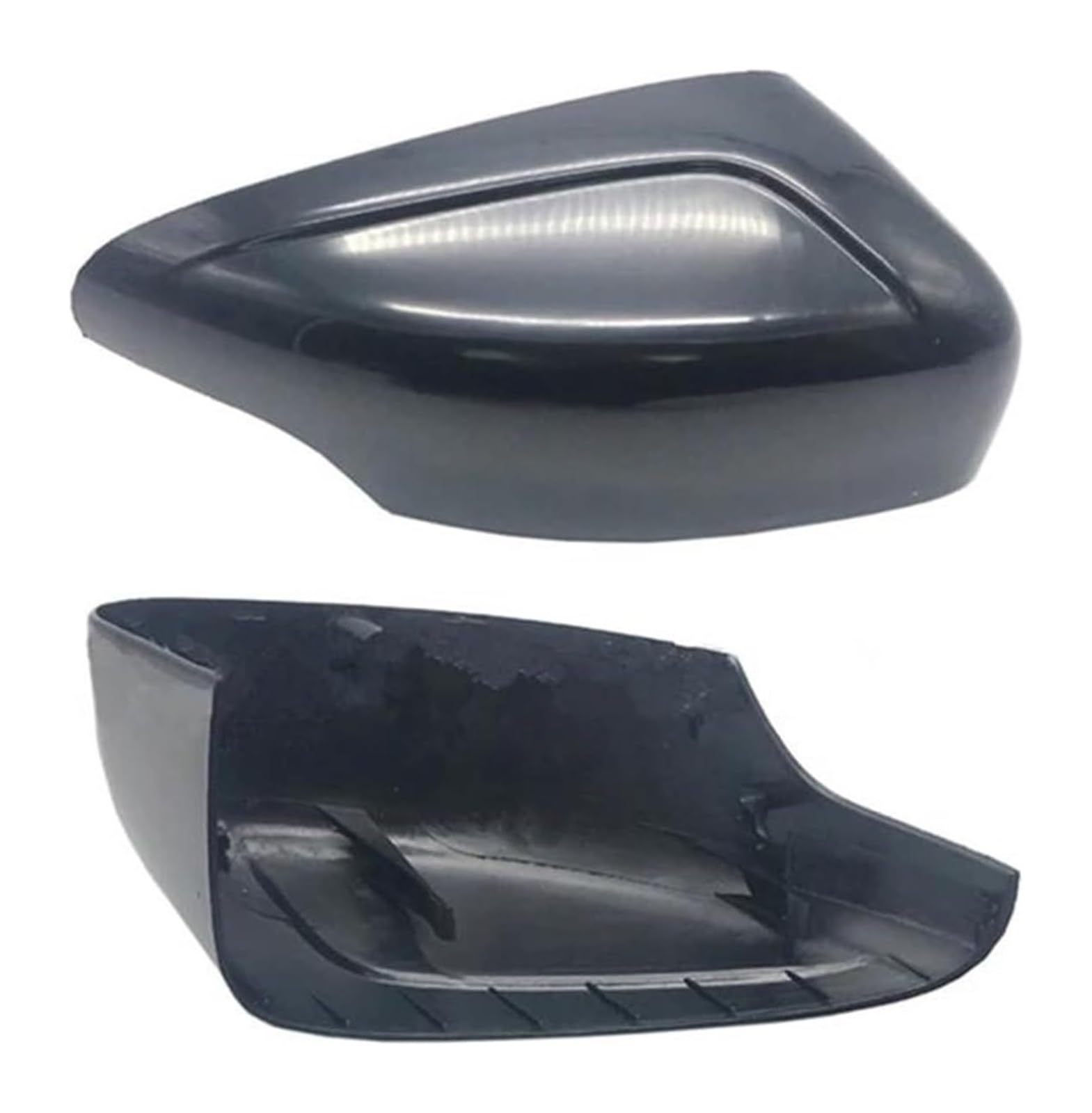 Für Volvo XC60 2009-2013 Auto Links Rechts Rückspiegel Kappe Shell Gehäuse Tür Seite Flügel Spiegel Abdeckung 39854919 39854904 Tür Spiegelkappen(A pair) von NEIGHBOBHOOD