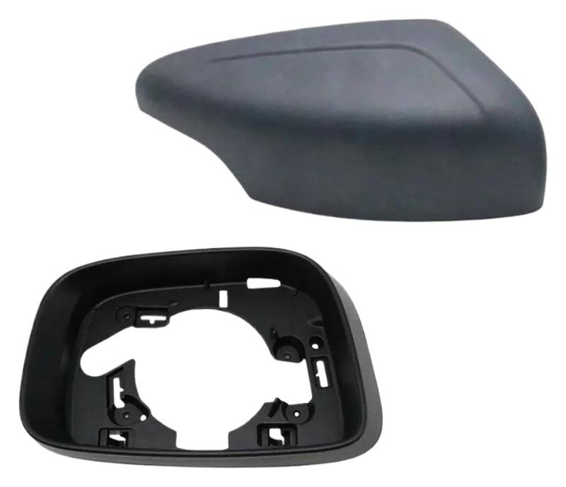 Für Volvo XC60 2009–2013 Weiße Außenansicht Links Und Rechts Rückspiegel-Abdeckkappe Rahmen-Trim-Set Gehäuse Tür Spiegelkappen(Unpainted,RH) von NEIGHBOBHOOD