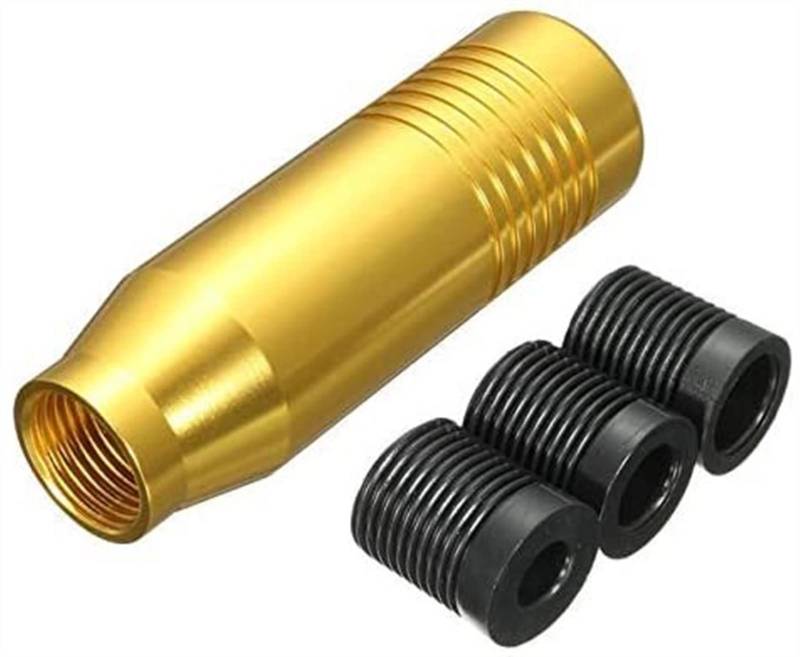 Universal-Auto-Gang-Umschaltknopf Aluminium-Schaltgetriebe-Schaltknopf-Stick Manuelle Getriebe-Schalthebel-Schaltknauf Auto Schaltknäufe(Gold) von NEIGHBOBHOOD