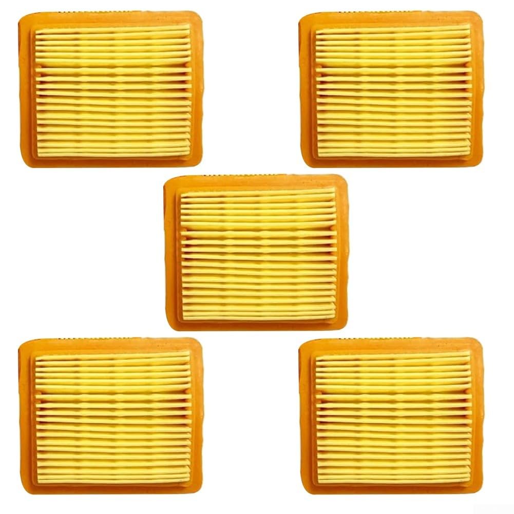 Luftfilter 5er Set für Honda GX50 47 9CC Motor, filtert effektiv Schmutz und Ablagerungen für verbesserte Leistung von NEIQIUWING