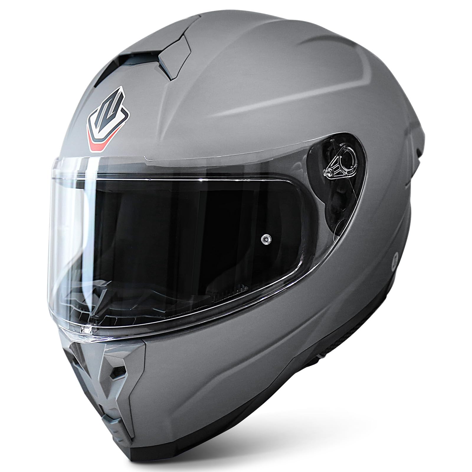 NENKI Motorradhelm, Integralhelm Herren & Damen mit klarem Visier, Helm Motorrad mit Pinlock Anti-Beschlag-Stift und ECE 22.06 Zertifiziert für Autobahnen oder Rennstrecken, M-XXL von NENKI