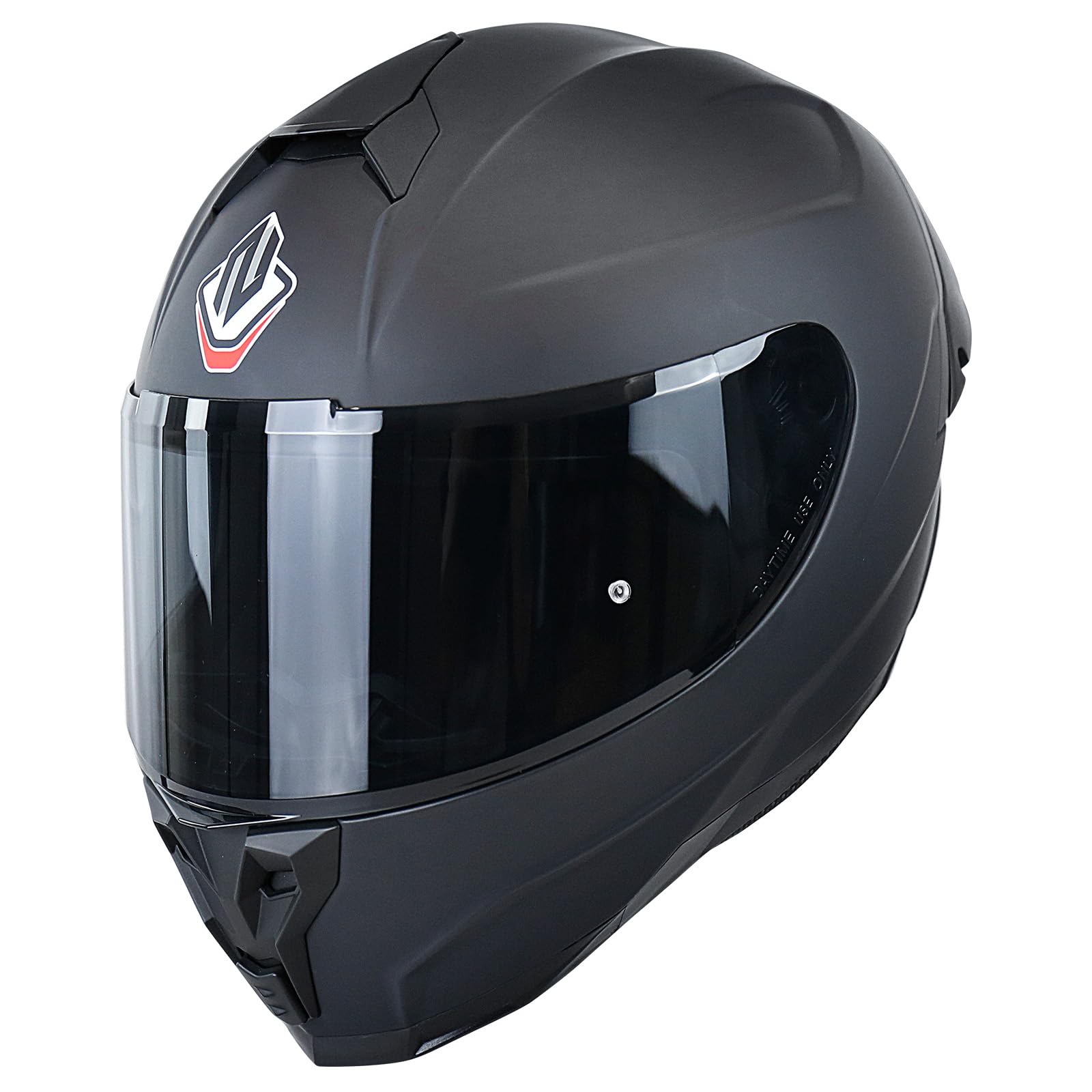 NENKI Motorradhelm, Integralhelm Herren & Damen mit klarem Visier, Helm Motorrad mit Pinlock Anti-Beschlag-Stift und ECE 22.06 Zertifiziert für Autobahnen oder Rennstrecken, M-XXL von NENKI