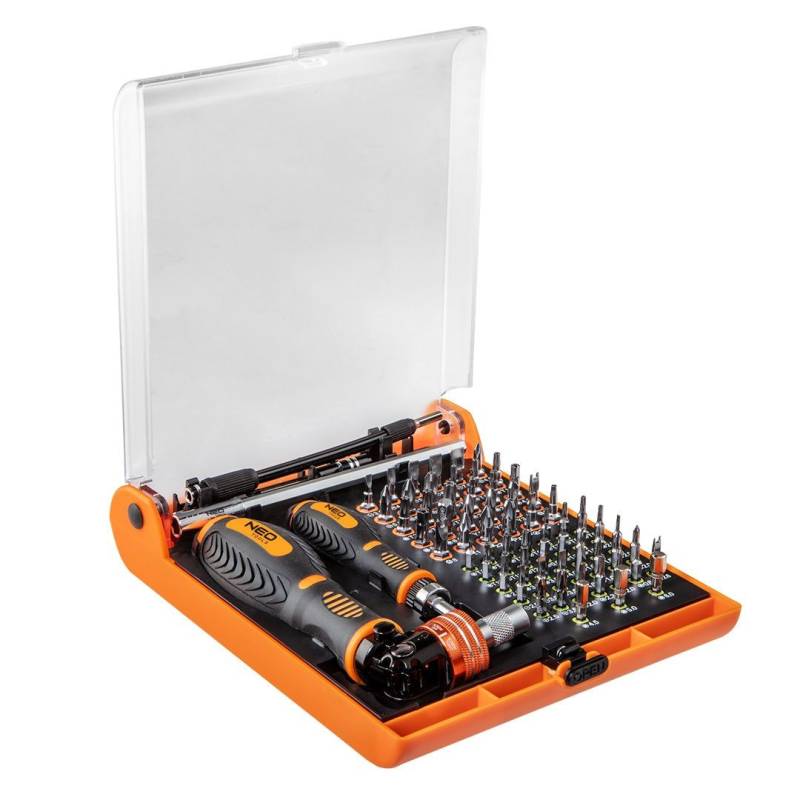 NEO TOOLS Werkzeugset 06-115 Werkzeugsatz,Steckschlüsselsatz,Werkzeug Set,Werkzeug Kit von NEO TOOLS