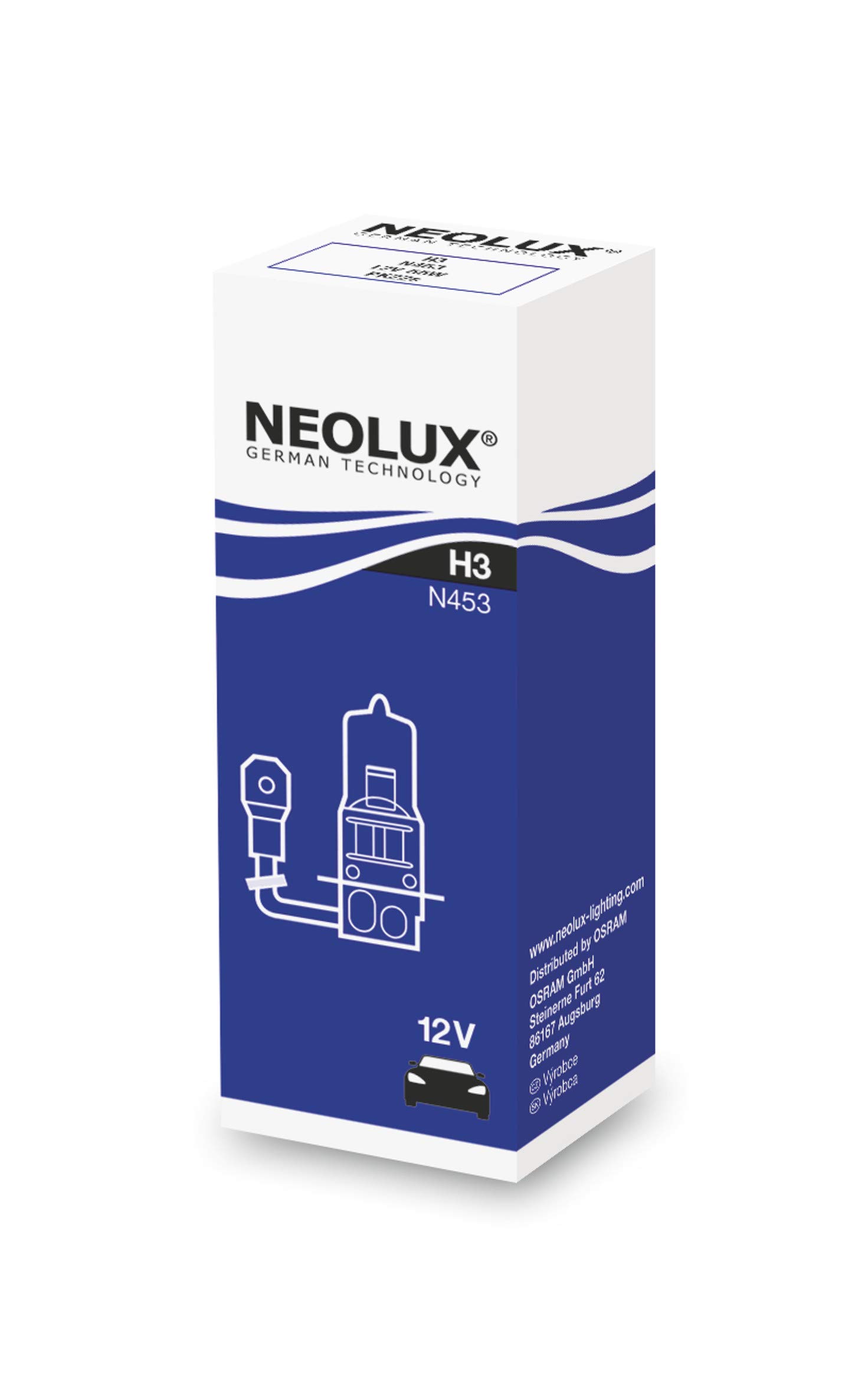 H3 12V 55W PK22s 1st. Neolux von NEOLUX