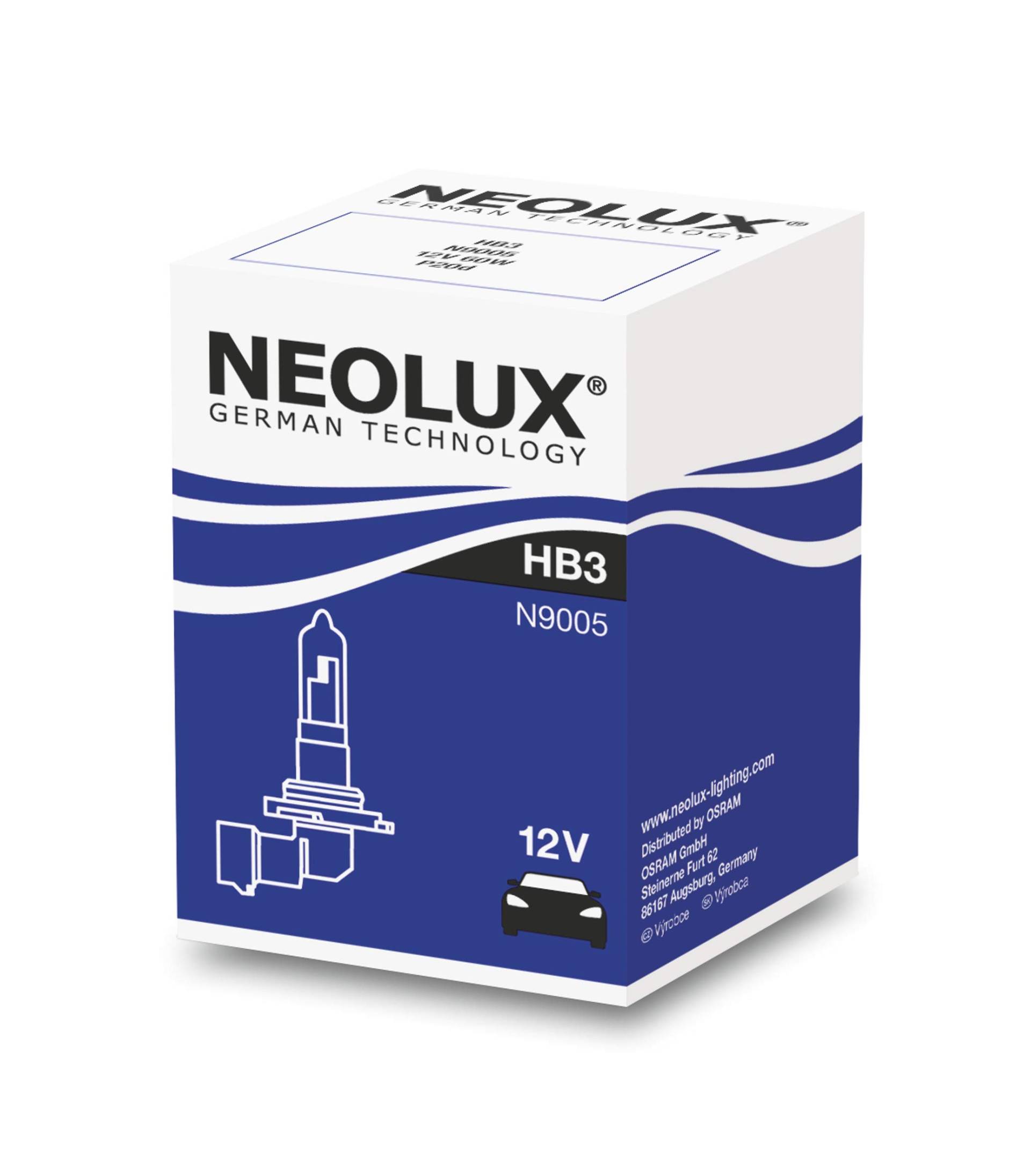 HB3 12V 60W P20d 1st. Neolux von NEOLUX