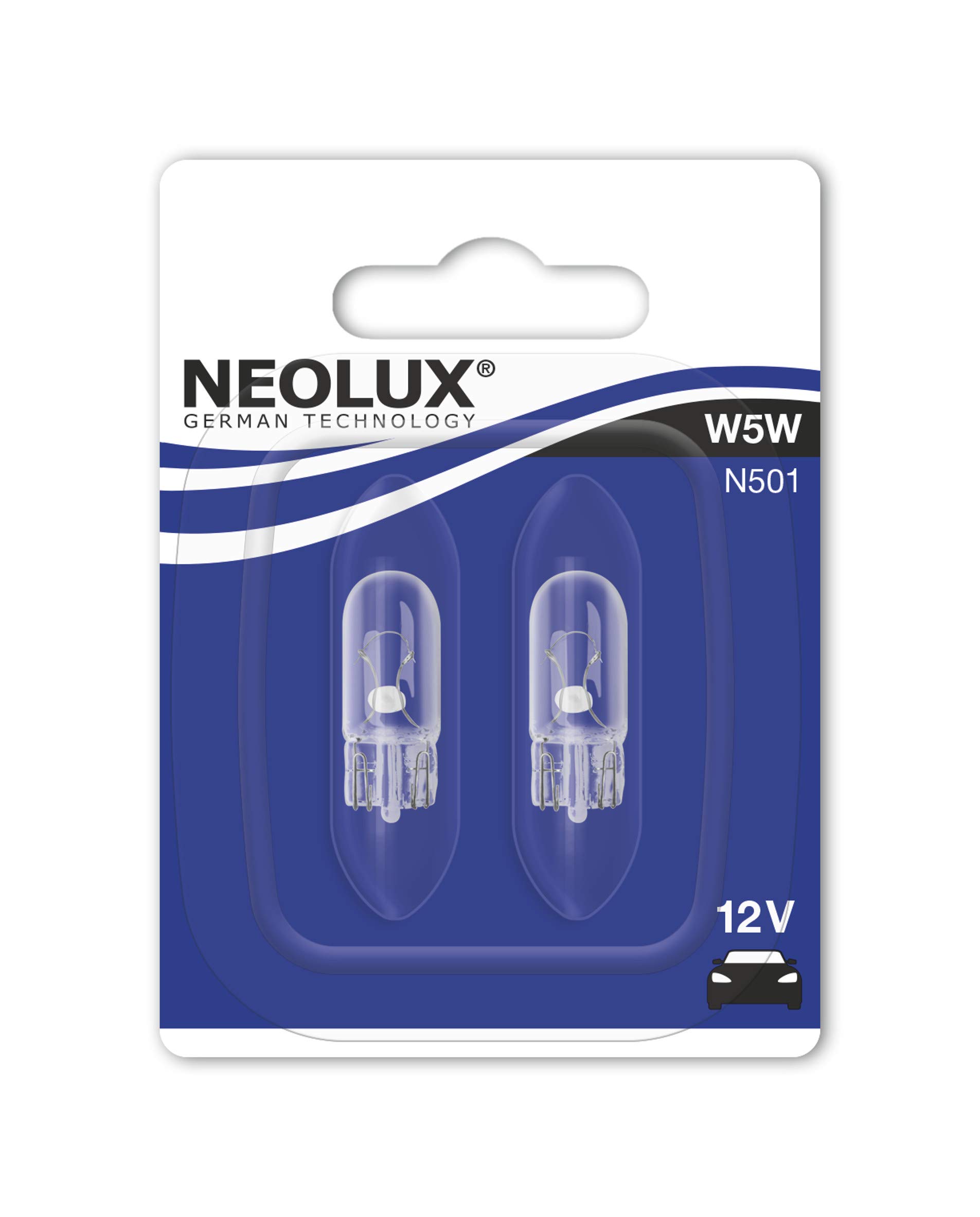 Neolux N501 Signal Leuchtmittel Standard W5W 5W 12V von NEOLUX