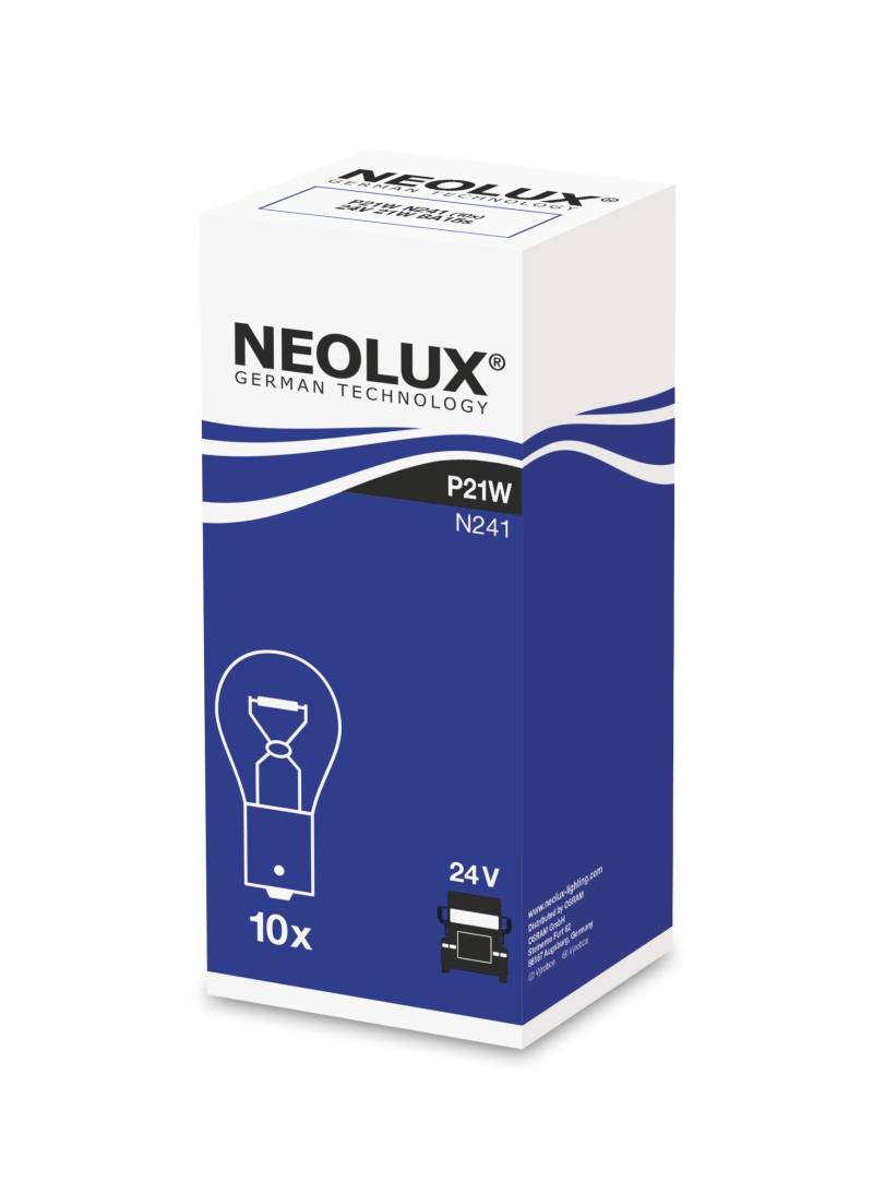 P21W 24V 21W BA15s 1st. Neolux von NEOLUX