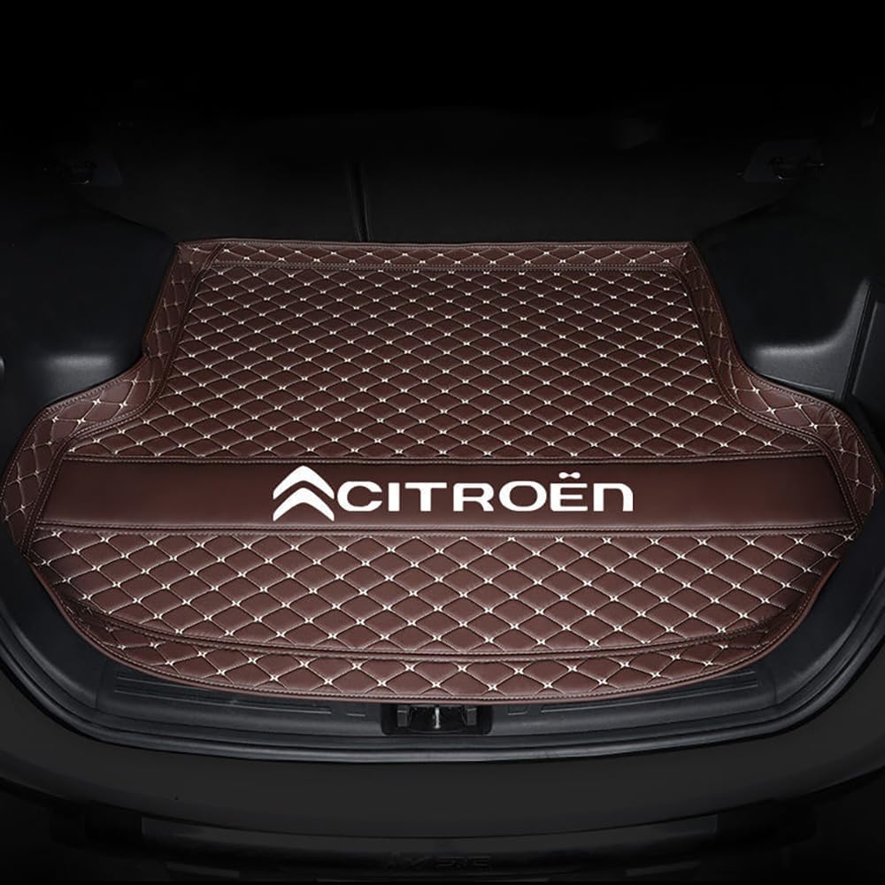 Car Kofferraummatte, für Citroen Ds7 Ds 7 Crossback 2018-2023 Antirutsch Strapazierfähigen Schutzmatten ZubehöR Kofferraum Schutz Aufbewahrungspolster,B von NETHIX