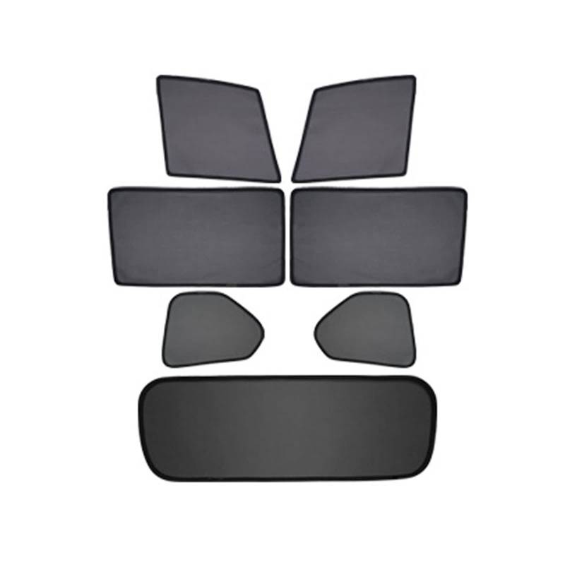 sonnenschutz auto Für Hyundai Für TUCSON JM 2004-2010 Auto Sonnenschutz Schild Frontscheibe Rahmen Vorhang Magnetische Hinten Seite Fenster Sonnenschutz sonnenblende auto (Size : 7PCS) von NEZIH