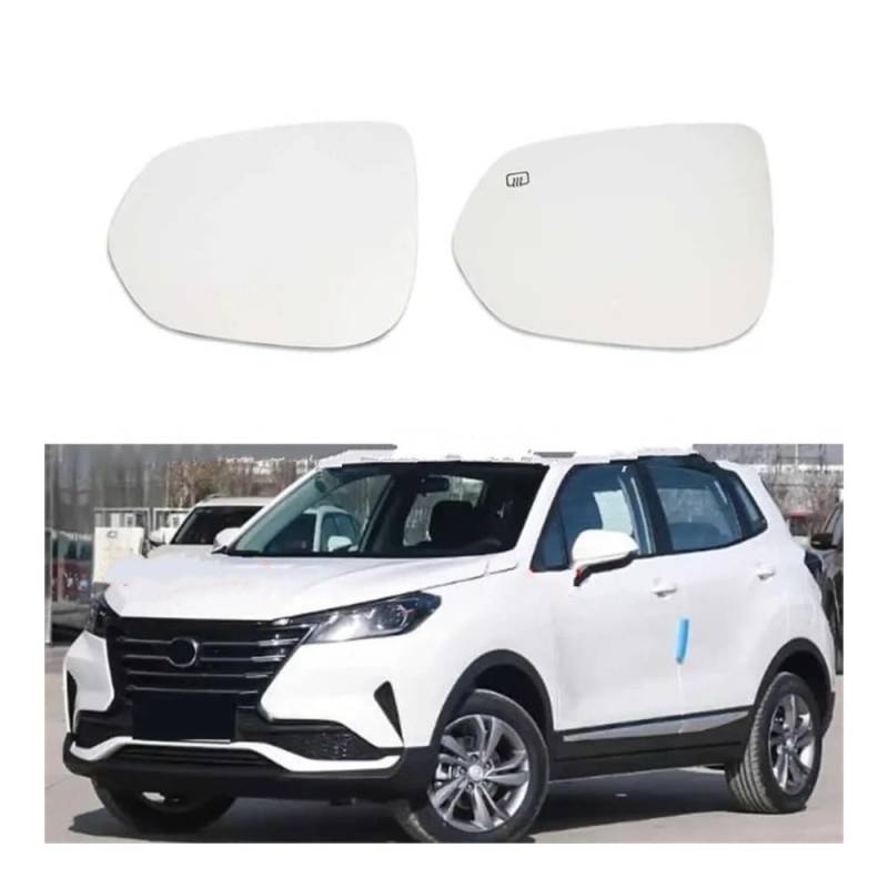 Außenspiegel Glas Für Changan Für CS15 2019 2020 2021 Auto Außen Rückspiegel Objektiv Tür Flügel Rückspiegel Glas(A pair no heating) von NFNVEKESD