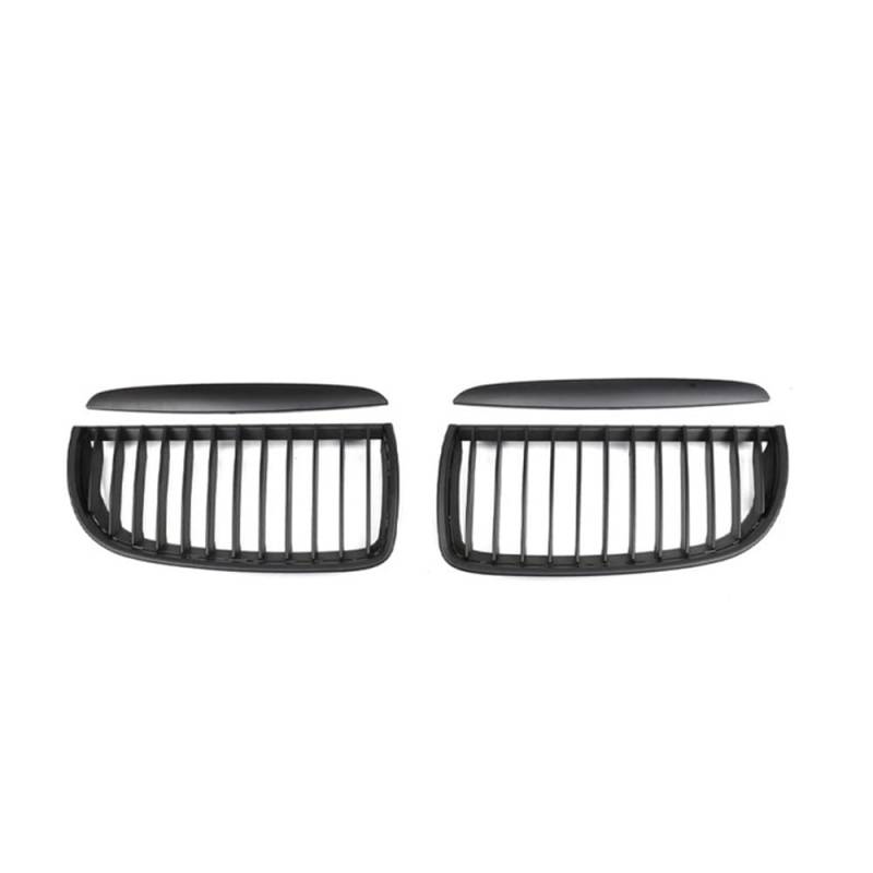 Auto-Frontgrillgitter Auto Kühlergrill Racing Grill Einzel Lamellen Gitter Glanz Schwarz Für BM&W Für 3 Serie E90 E91 323I 328I 335I 330I 325I 2005 2006 2007 2008 Front Kühlergrille(Matt-schwarz) von NFNVEKESD