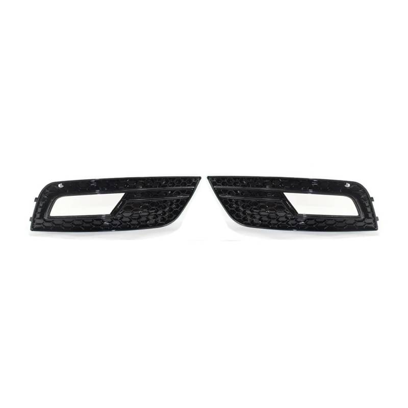 Auto-Frontgrillgitter Chromschwarz Wabengitter Auto-Frontstoßstange Nebelscheinwerfergitter Abdeckung Für Für A4 B8.5 Standard Edition 2013-2016 Nebelscheinwerfergitter Front Kühlergrille(Black) von NFNVEKESD