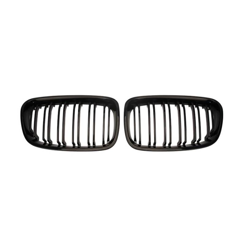 Auto-Frontgrillgitter Für BM&W Für 1er F20 F21 2011 2012 2013 2014 Auto-Frontstoßstange Nierengrill Racing Grill Doppellamellengitter Glanzschwarze Grills Styling Front Kühlergrille(Matt-schwarz) von NFNVEKESD