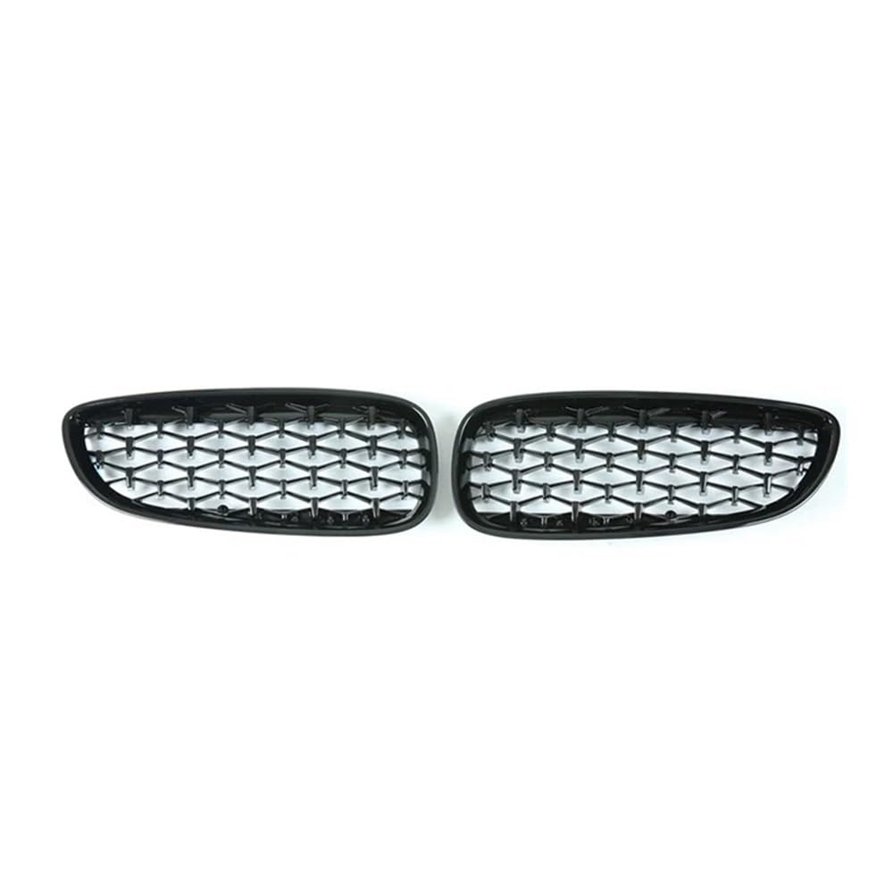 Auto-Frontgrillgitter Für BM&W Für Z4 E89 2009-2014 2015 2016 Diamantgrill Auto Vorderen Stoßfänger Nierengrill Renngrills ABS Grille Auto Hochglanzgrills Front Kühlergrille(Schwarz glänzend) von NFNVEKESD