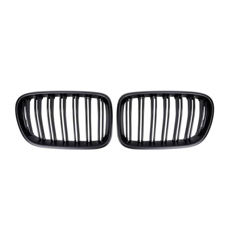 NFNVEKESD Auto-Frontgrillgitter 1 Paar Frontnierengitter Mattglanz Schwarz Für BM&W Für X3 F25 2010 2011 2012 2013 Ersatz Racing Stoßstangengitter Auto Styling Front Kühlergrille(Matt-schwarz) von NFNVEKESD