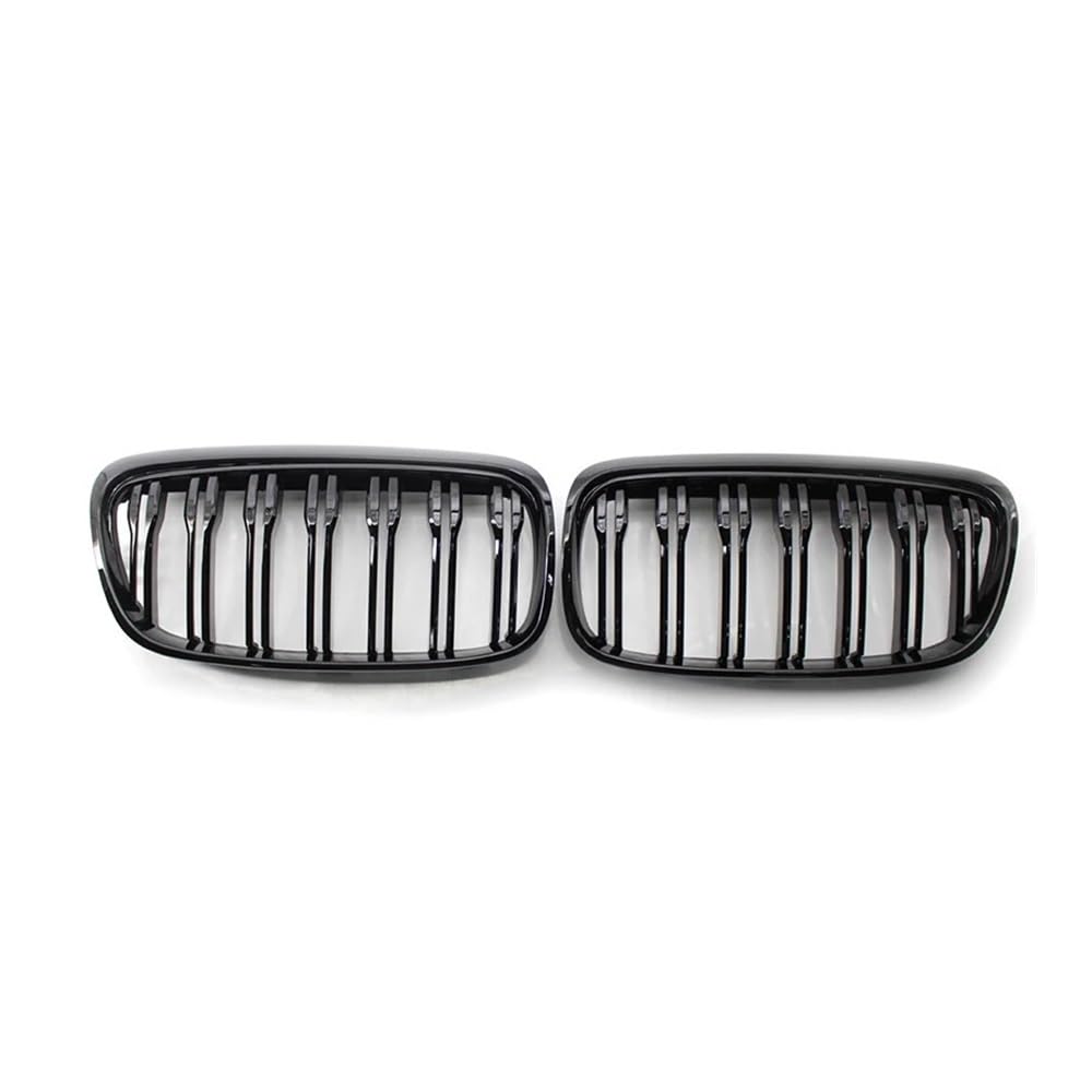 NFNVEKESD Auto-Frontgrillgitter 1 Paar Glänzend Schwarzes Auto-Frontnierengitter Renngitter Für BM&W Für 2er F45 F46 Active Tourer 2015 2016 2017 Front Kühlergrille von NFNVEKESD