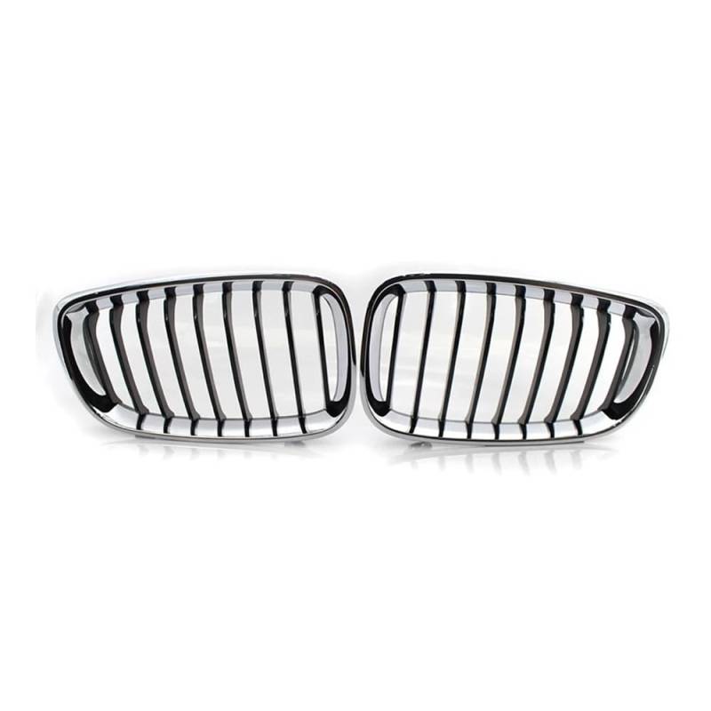 NFNVEKESD Auto-Frontgrillgitter 1 Paar Matt/glänzend Schwarz Halbvergoldet Für BM&W Für 3er F34 GT Racing Frontstoßstangengitter Auto-Styling Front Kühlergrille(1 Pair Semi-Plated) von NFNVEKESD