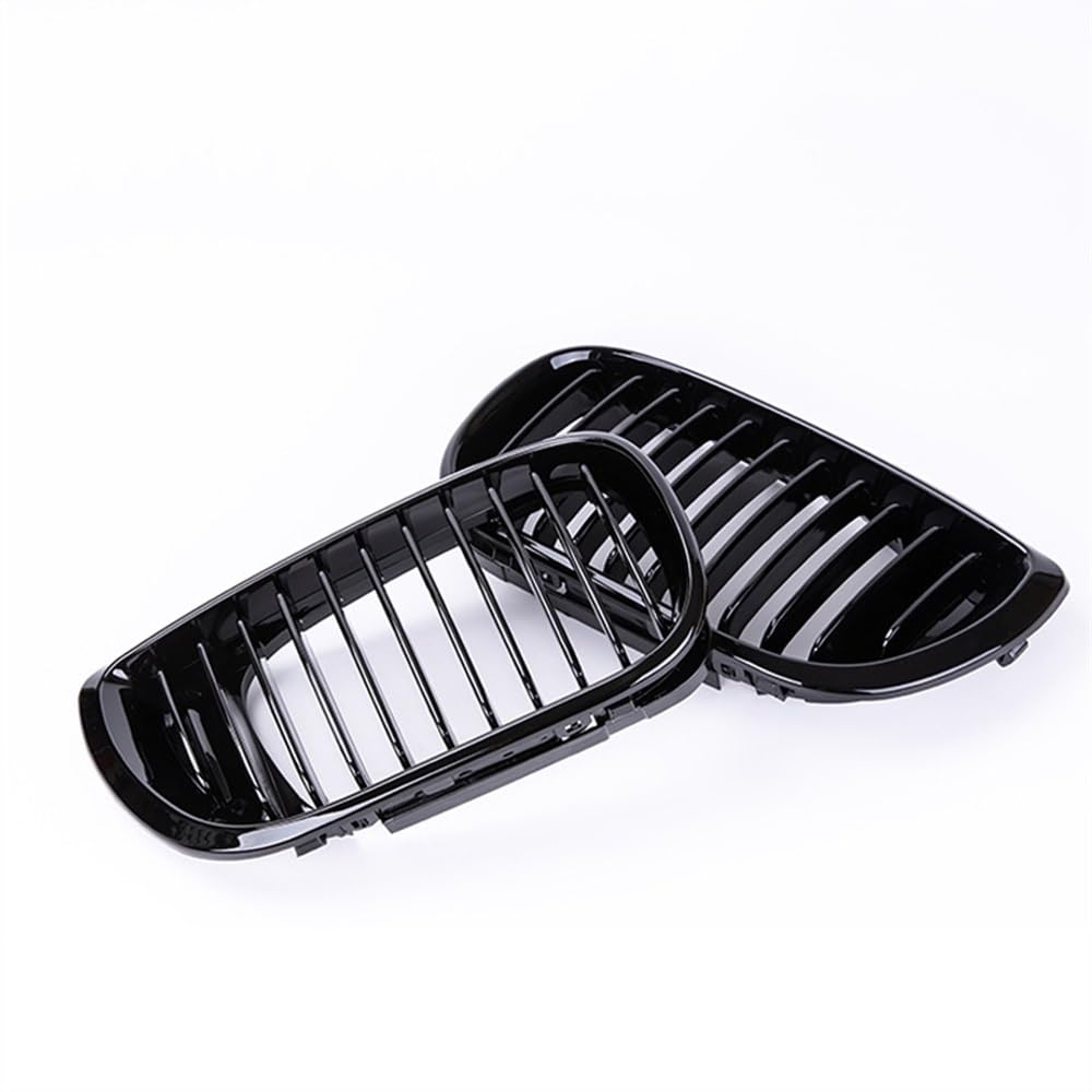 NFNVEKESD Auto-Frontgrillgitter Für BM&W E46 LCI 4D 325i Facelift 2002 2003 2004 2005 2PCS Auto Vorderen Stoßfänger Einzelne Linie Grills Niere Racing Grille Grill 846193 Front Kühlergrille von NFNVEKESD