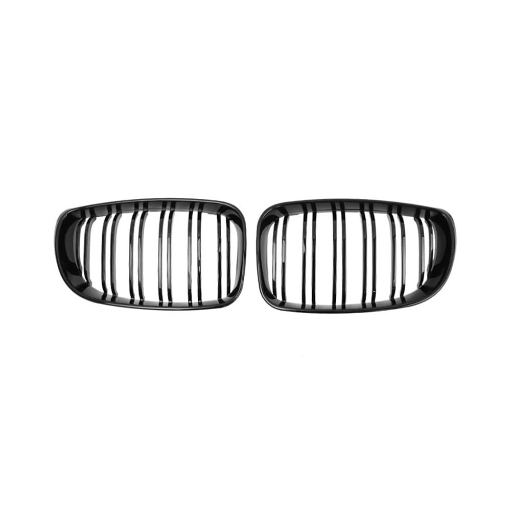 NFNVEKESD Auto-Frontgrillgitter Für BM&W Für E81 E87 E82 E88 128I 130I 135I 2007-2010 2011 Auto Vorderen Stoßfänger Nierengrill Grille Racing Grills ABS Gitter Glanz Schwarz Front Kühlergrille von NFNVEKESD