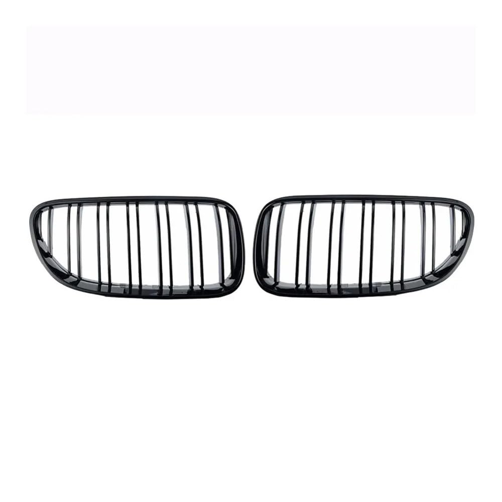 NFNVEKESD Auto-Frontgrillgitter Kühlergrill Niere Für BM&W Für E92 E93 2 Türen 320I 330I 328i 335i 2010 2011 2012 Auto Styling Glanz Schwarz Dual Linie Front Kühlergrille(Schwarz glänzend) von NFNVEKESD