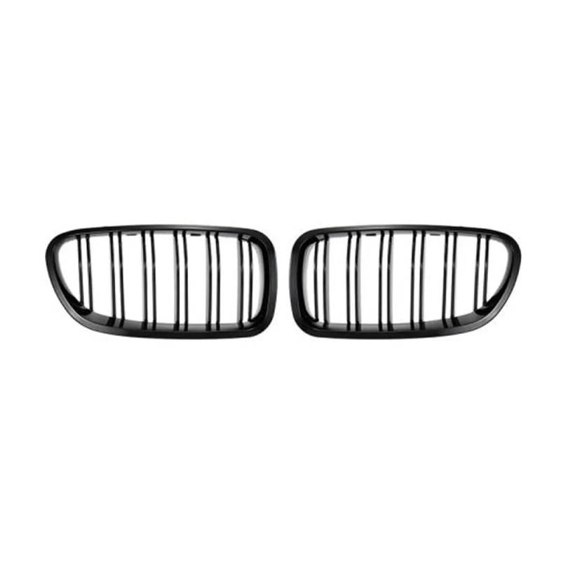 NFNVEKESD Auto-Frontgrillgitter Schwarz Glänzender Nierengrill Für Autorennen Für BM&W Für F11 F10 520i 523 525i 530i 4 Türen 2010–2014 2015 2016 Auto-Styling Front Kühlergrille(Schwarz glänzend) von NFNVEKESD