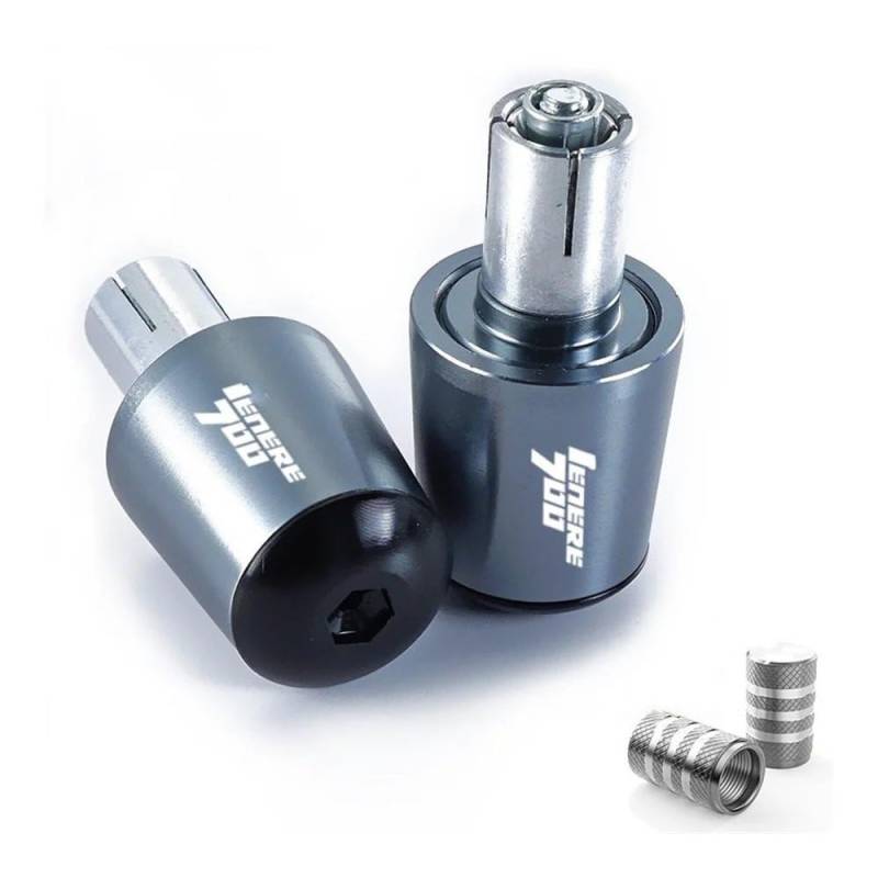 NFNVEKESD Lenkerendstopfen Für Y&amaha Für TENERE 700 Für Tenere700 Für XTZ 700 Für T700 2020 2021 Motorrad CNC Griff Bar Lenker Griffe Kappe Ende Griff Stecker Kappe(Titanium) von NFNVEKESD