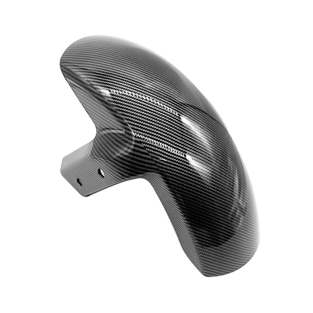 NFNVEKESD Motorrad-Kotflügelschutz Motorrad Kotflügel Vorne Kotflügel Rad Abdeckung Splash Guard Protector Für K&awasaki Für ER6N Für ER6F Für ER-6N Für ER-6F 2006 2007 2008(Kohlefaser-Optik) von NFNVEKESD