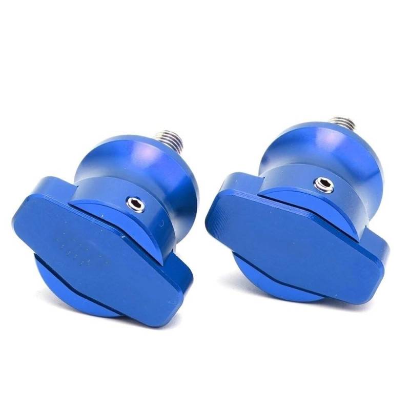 NFNVEKESD Spulenschieber M10 Für K&awasaki Für ER6F Für ER-6F Für Ninja 2006-2014 2015 2016 Motorrad CNC Schwinge Spulen Sliders Hinten Ständer Schrauben(Blue) von NFNVEKESD