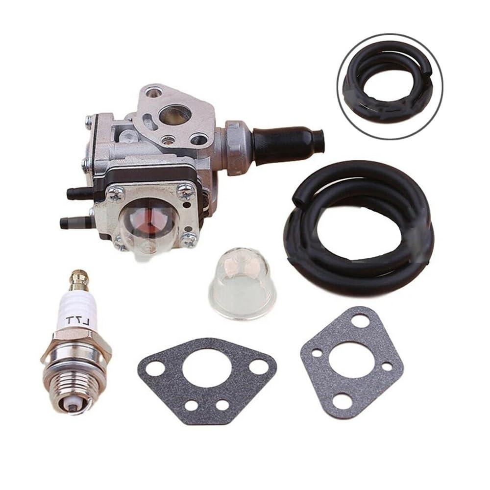 NFNVEKESD Vergaser Carb Rasenmäher Vergaser Carb Kit Ersatz Für K&awasaki Für TH43 Für TH48 Für KBH48A Trimmer Strimmer Gras Cutter Reparatur Zubehör von NFNVEKESD