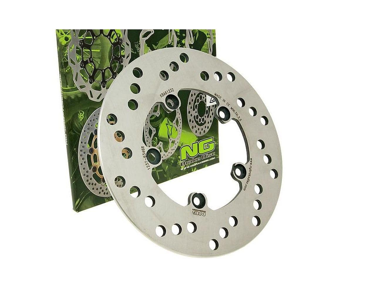 Bremsscheibe NG 175mm - HEXAN 150 - 1994-1997 (vorn) von NG BRAKE DISC