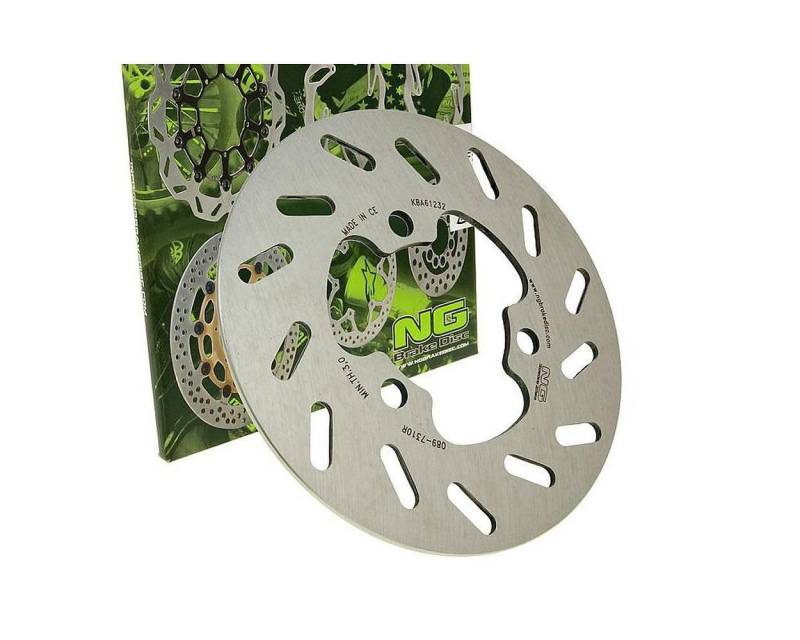 Bremsscheibe NG 180mm kompatibel für DERBI SENDA R 50-2000/2003 - hinten - R, DERBI SENDA R 50-1997/1999 - REAR - R von NG BRAKE DISC