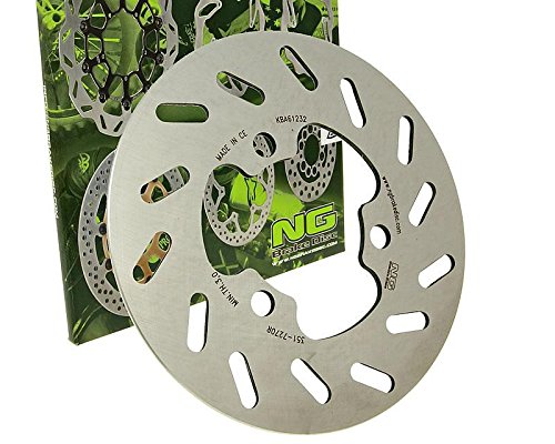 Bremsscheibe NG 180mm - MOTORHISPANIA XP-6 SM - ALUMINIUM HUB - 2002 (hinten) von NG BRAKE DISC