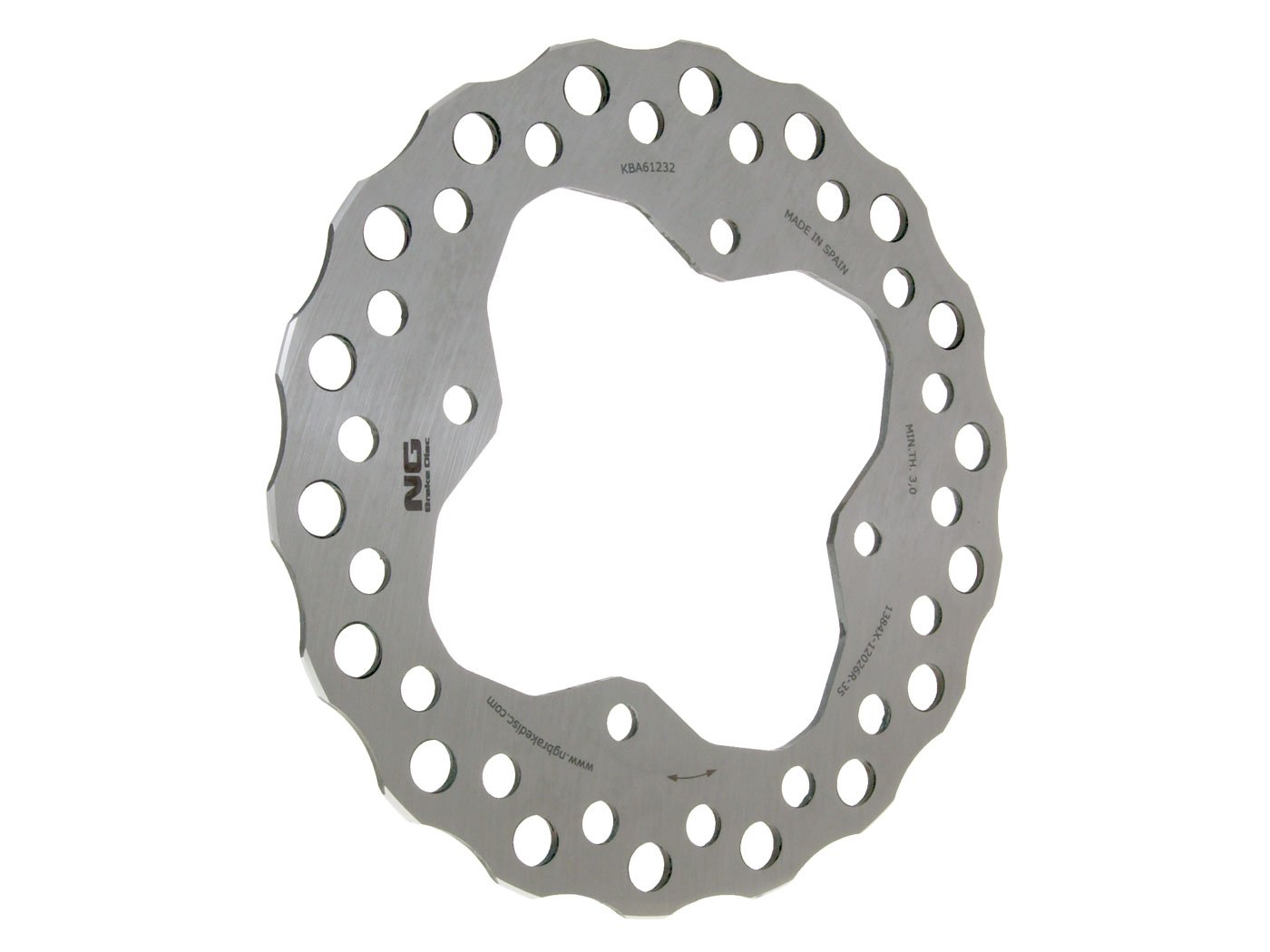 Bremsscheibe NG Wavy für Kymco Maxxer 450i von NG BRAKE DISC