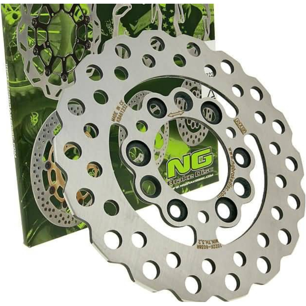 Ng brake disc ng1022x scheibenbremse bremsscheibe ng multi disc wavy für aprilia, benelli, malaguti, mbk, peugeot von NG Brake Disc