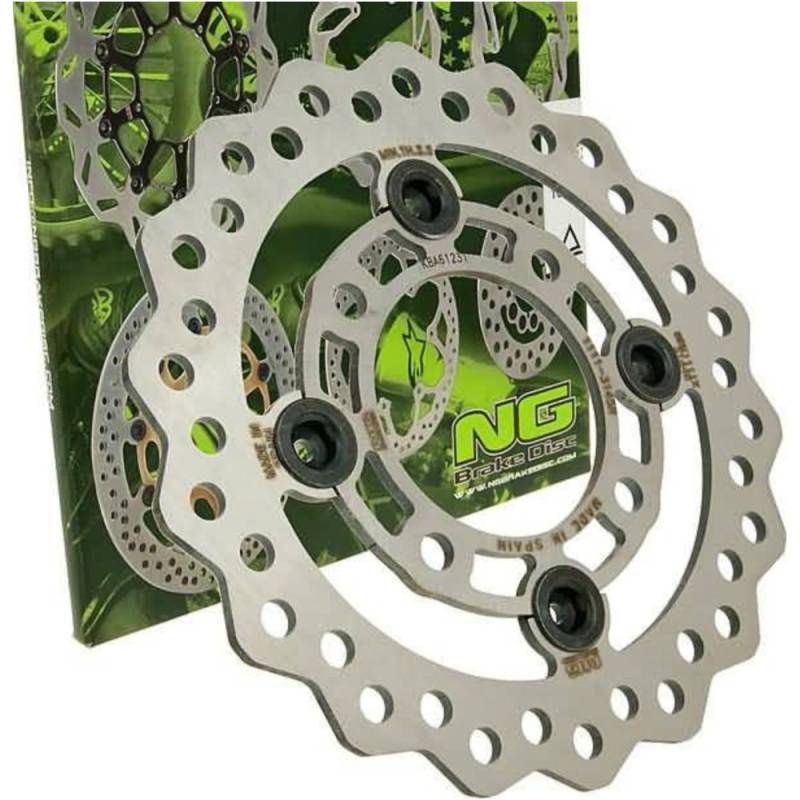 Ng brake disc ng1111x scheibenbremse bremsscheibe ng wavy schwimmend für ktm quad atv 450 505 525 sx xc von NG Brake Disc