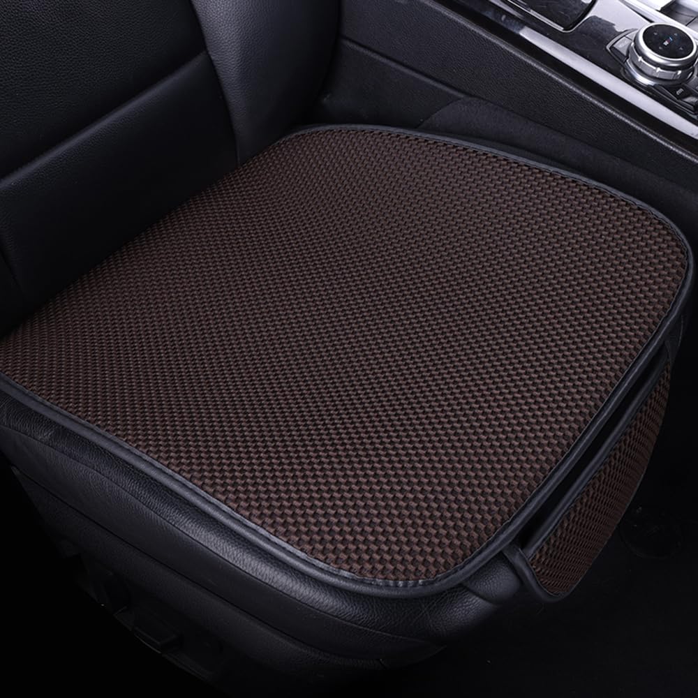 NGANOH Für Mercedes Benz GLK 200 220 250 260 300 350 400 Auto-Sitzkissen, Backless Sitzkissen, Breathable Anti-Rutsch-Matte, leicht zu reinigen und installieren,D Brown-1 von NGANOH