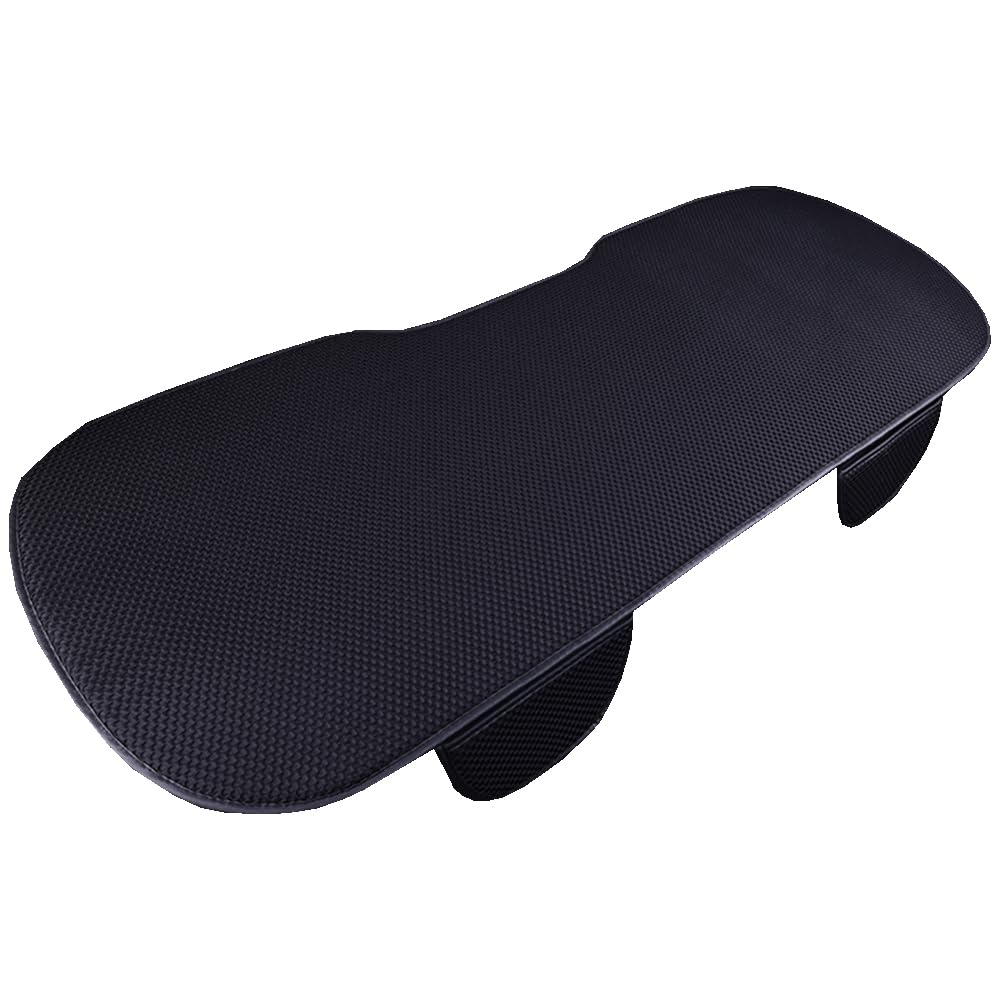 NGANOH Für Mini Cooper Works F54 F55 F56 F57 F60 Auto-Sitzkissen, Backless Sitzkissen, Breathable Anti-Rutsch-Matte, leicht zu reinigen und installieren,E Black-2 von NGANOH