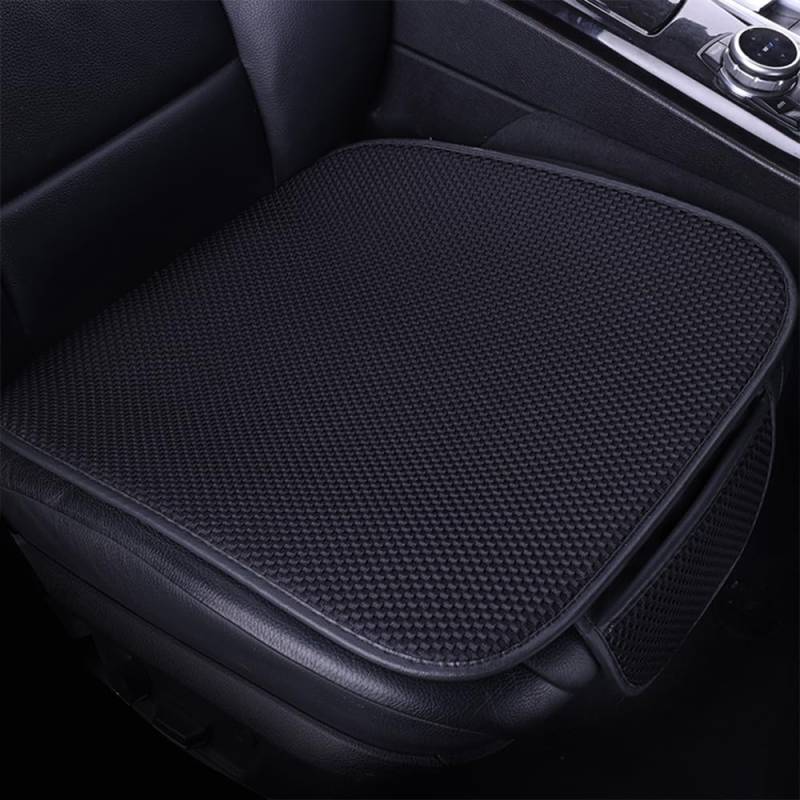 NGANOH Für Skoda Enyaq Citigo Roomster Fabia Scala Rapid Felicia Auto-Sitzkissen, Backless Sitzkissen, Breathable Anti-Rutsch-Matte, leicht zu reinigen und installieren,E Black-1 von NGANOH