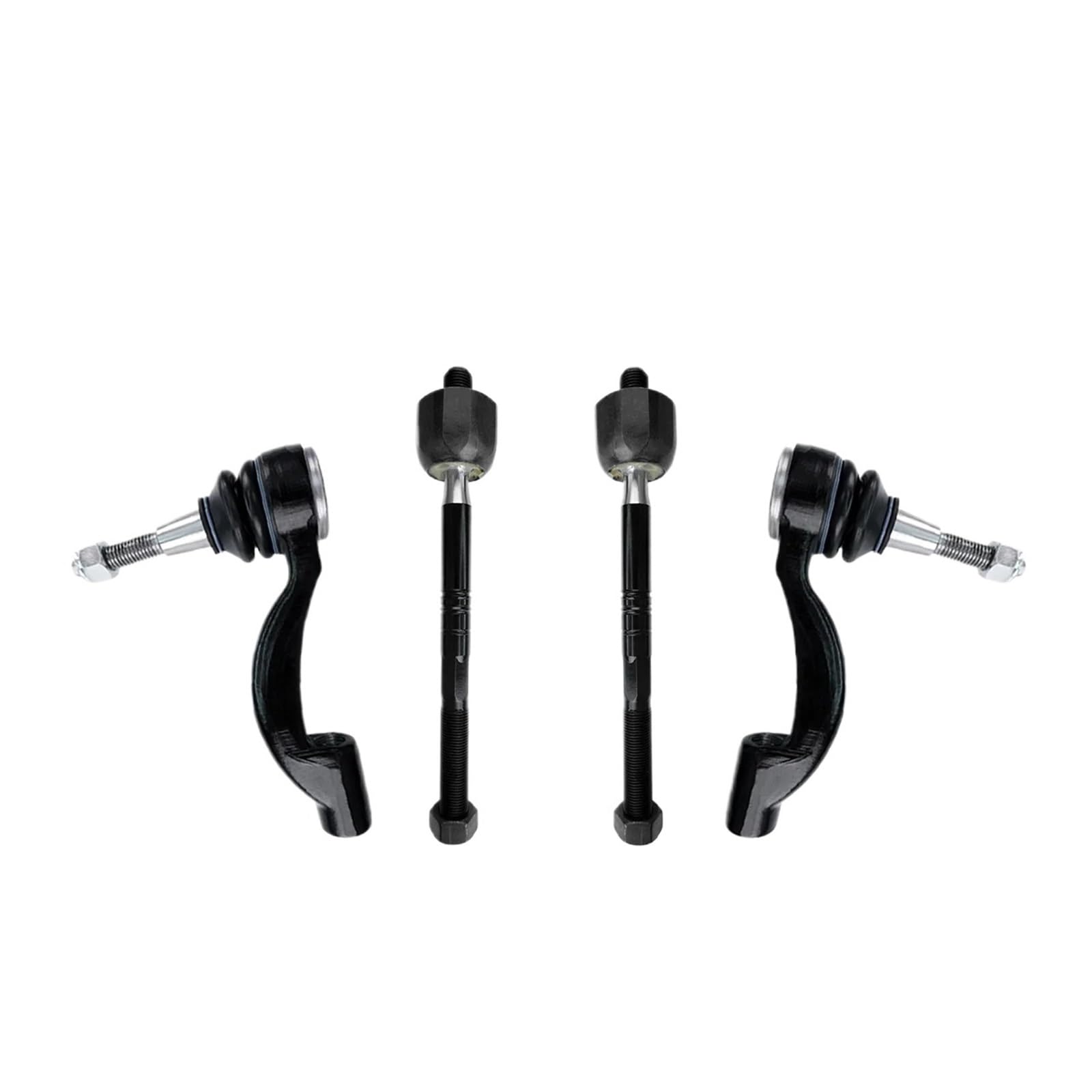 4-teiliges Set mit Spurstangenköpfen for vorne, innen und außen, kompatibel mit Cadillac ATS 2013 2014 2015 2016 2017 2018 2019 22961953 22961954 von NGFDSSBB