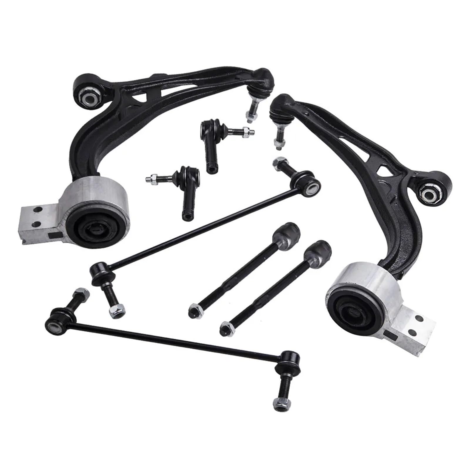 8x Federung Vorne Querlenker Kugelgelenke Spurstangen Kompatibel for Ford Explorer 2011 2012 2013 2014 2015 2016 2017 von NGFDSSBB