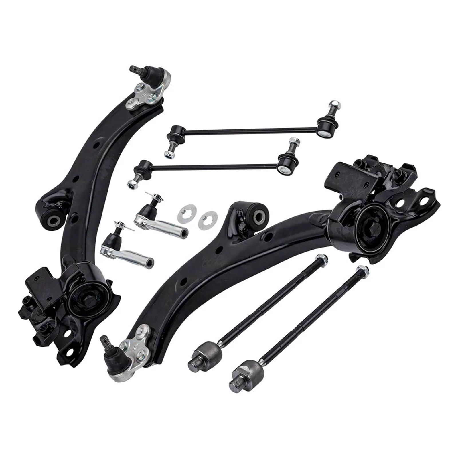 8x Suspension Kit Front Lower Arm Krawatte Stangen Kompatibel for CR-V 2007-2011 von NGFDSSBB